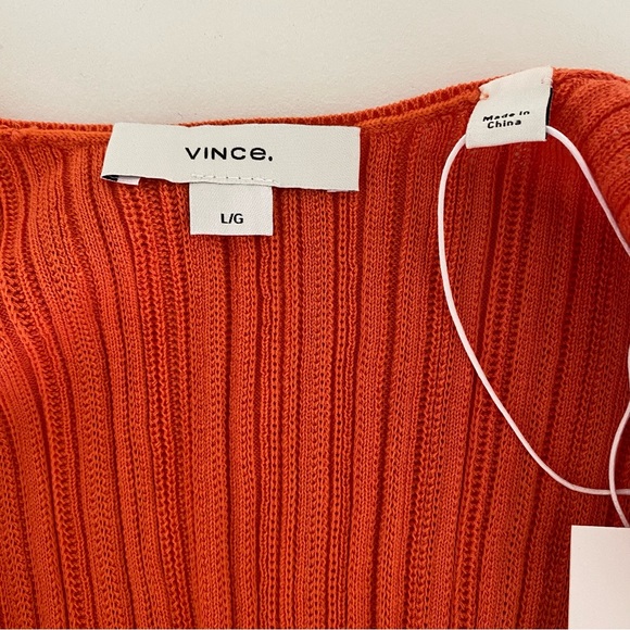 NWT Vince Ribbed Sweater Tank - Picture 3 of 6